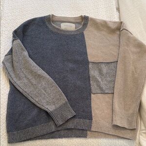 Brochu Walker colorblock sweater size s